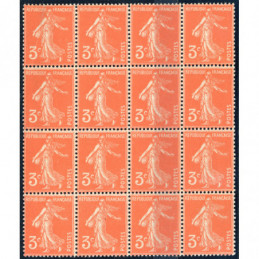 YT 278A - Neuf xx - Bloc de 16