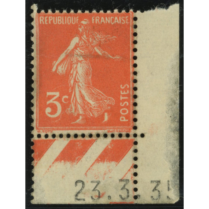 YT 278A - Neuf xx - Coin date 23/3/35