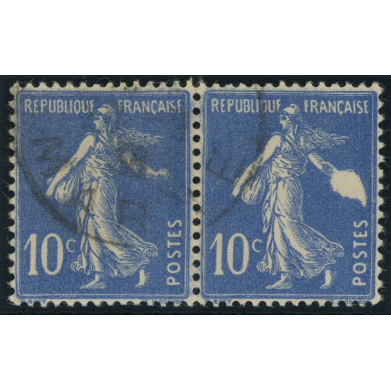 YT 279 - Oblitere - Variete - Tache sur la main