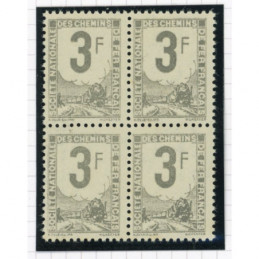 Colis Postaux - YT 3 - Bloc...