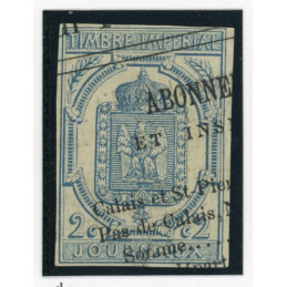 Timbres Journaux - YT 2 -...