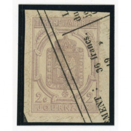 Timbres Journaux - YT 7 -...