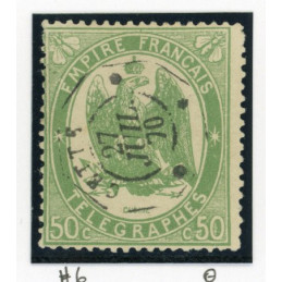 Telegraphe - YT 6 - Oblitere