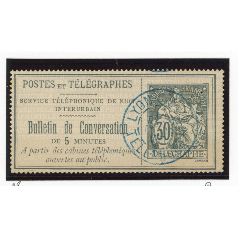 Telegraphe - Telephone - YT 8 - Oblitere