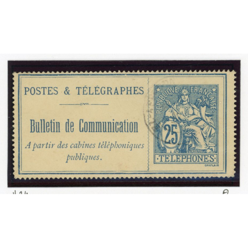 Telegraphe - Telephone - YT 24 - Oblitere