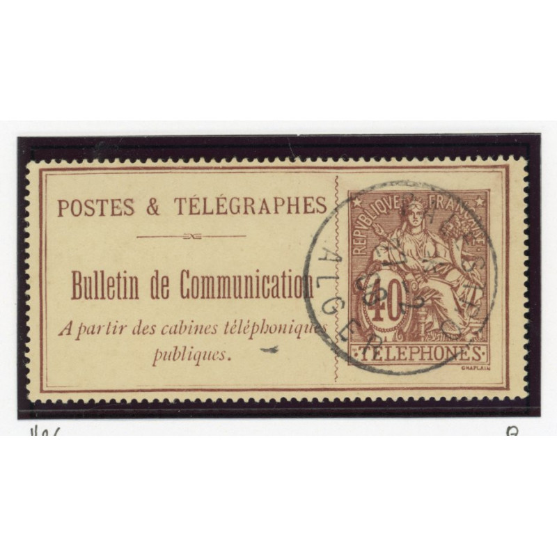 Telegraphe - Telephone - YT 26 - Oblitere