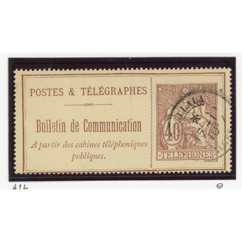 Telegraphe - Telephone - YT 26 - Oblitere