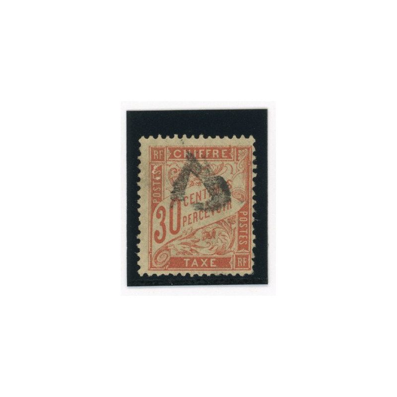 Timbres-Taxe - YT 34 - Signe Calves - Oblitere - Cote 100