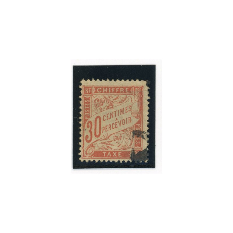 Timbres-Taxe - YT 34 - Signe Calves - Oblitere - Cote 100