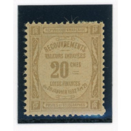 Timbres-Taxe - YT 45a -...