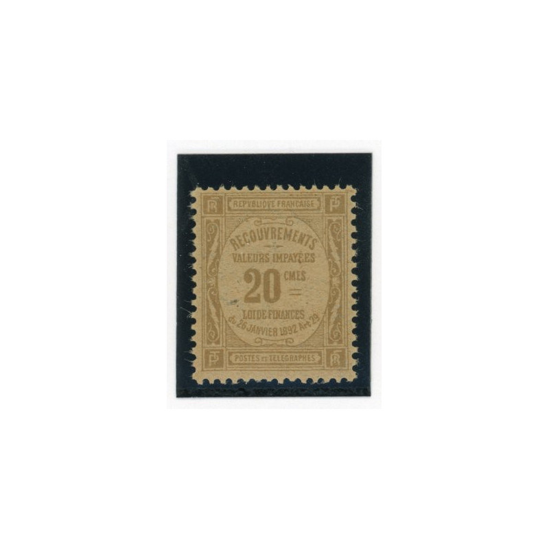 Timbres-Taxe - YT 45a - Neuf xx - Cote 90