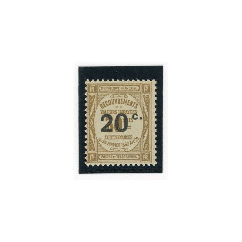 Timbres-Taxe - YT 49 - Neuf xx - Cote 85