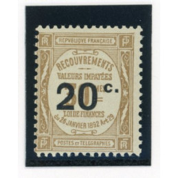 Timbres-Taxe - YT 49 - Neuf...