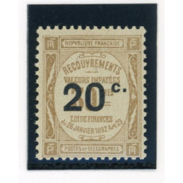 Timbres-Taxe - YT 49 - Neuf...