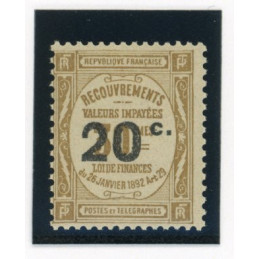 Timbres-Taxe - YT 49 - Neuf...