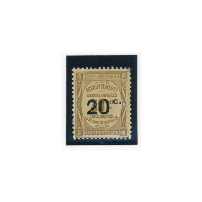Timbres-Taxe - YT 49 - Neuf x - Cote 40