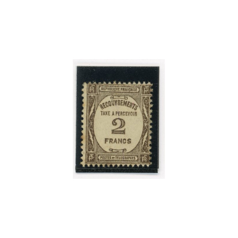 Timbres-Taxe - YT 62 - Oblitere - Cote 30