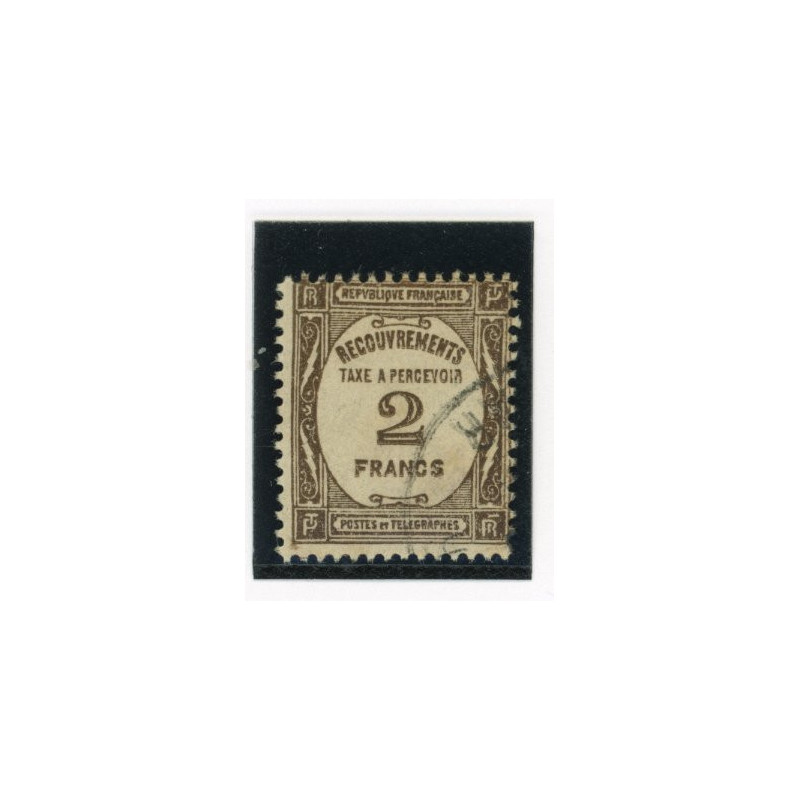 Timbres-Taxe - YT 62 - Oblitere - Cote 30