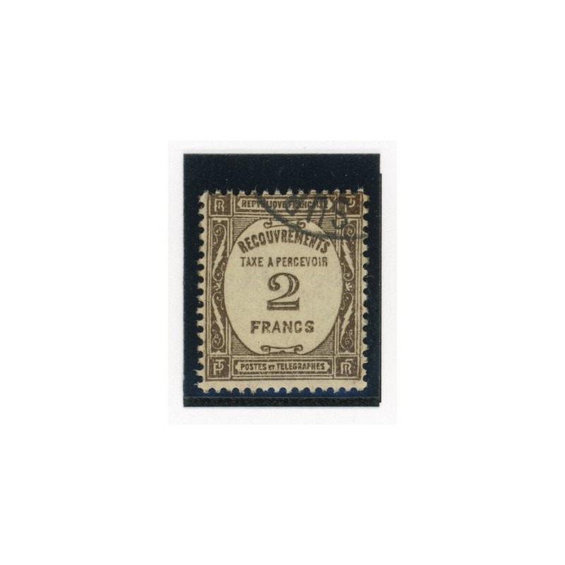 Timbres-Taxe - YT 62 - Oblitere - Cote 30