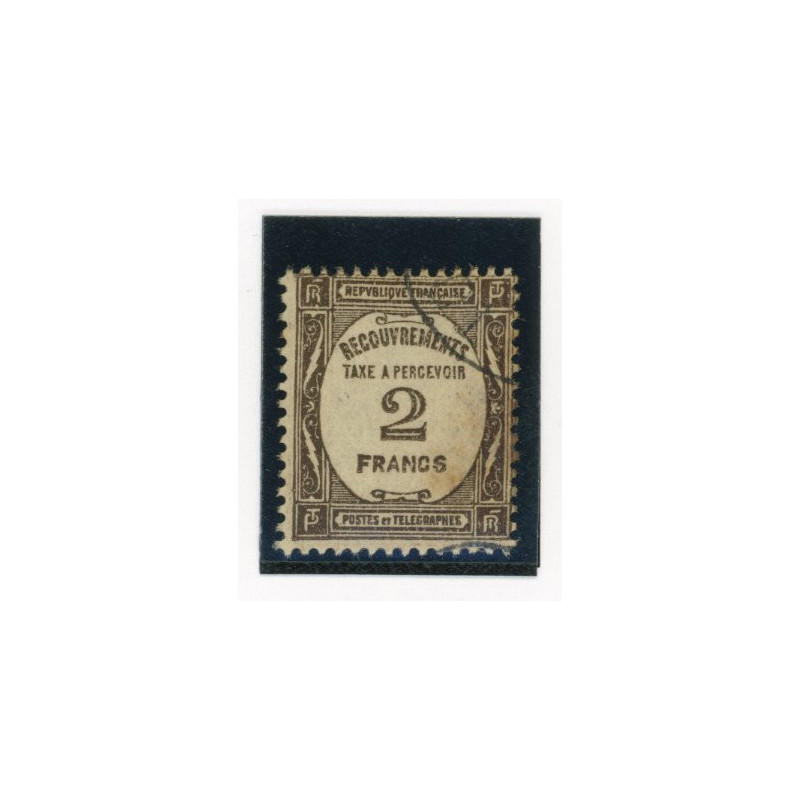 Timbres-Taxe - YT 62 - Oblitere - Cote 30