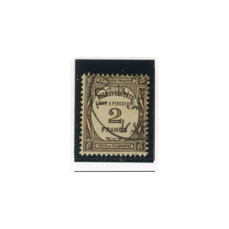 Timbres-Taxe - YT 62 - Oblitere - Cote 30