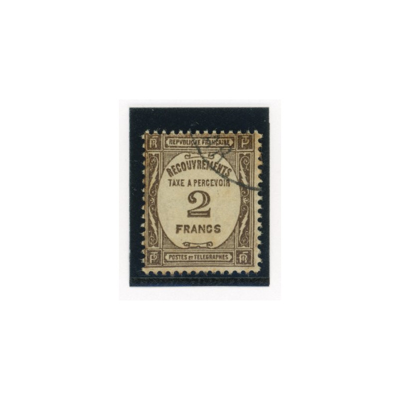 Timbres-Taxe - YT 62 - Oblitere - Cote 30