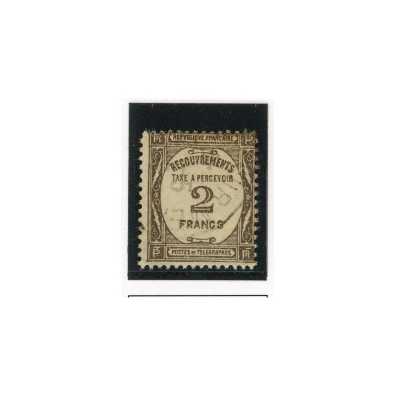 Timbres-Taxe - YT 62 - Oblitere - Cote 30
