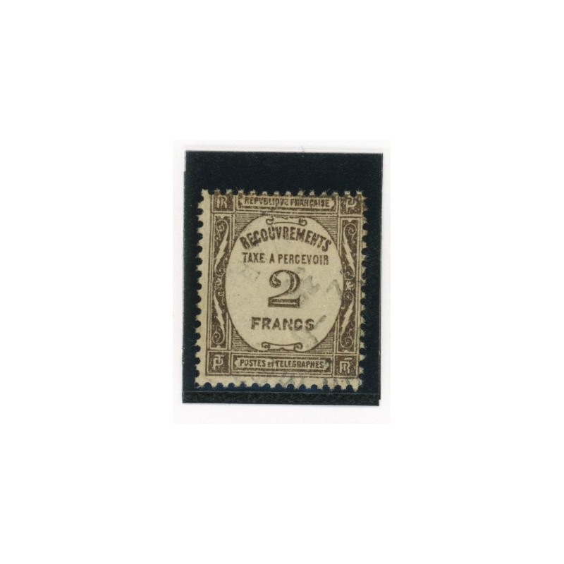 Timbres-Taxe - YT 62 - Oblitere - Cote 30