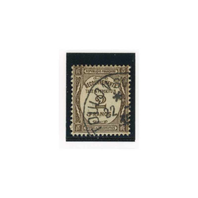 Timbres-Taxe - YT 62 - Oblitere - Cote 30