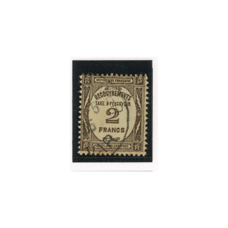 Timbres-Taxe - YT 62 - Oblitere - Cote 30