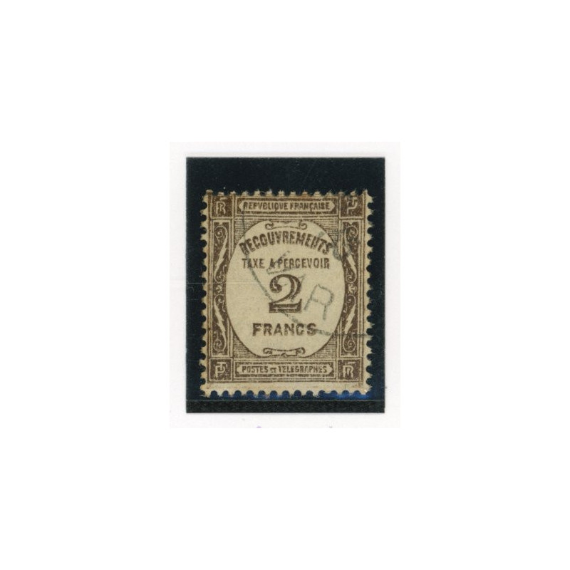 Timbres-Taxe - YT 62 - Oblitere - Cote 30