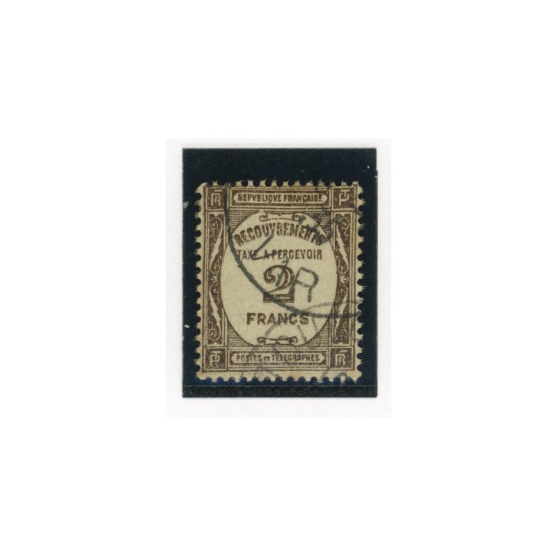 Timbres-Taxe - YT 62 - Oblitere - Cote 30