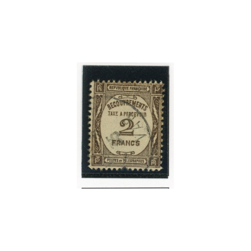 Timbres-Taxe - YT 62 - Oblitere - Cote 30