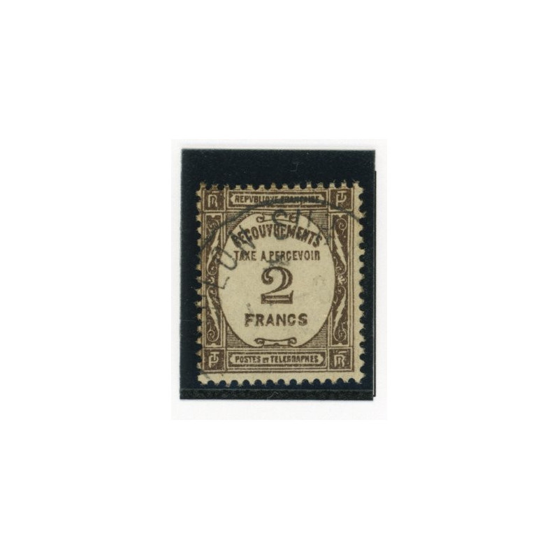 Timbres-Taxe - YT 62 - Oblitere - Cote 30