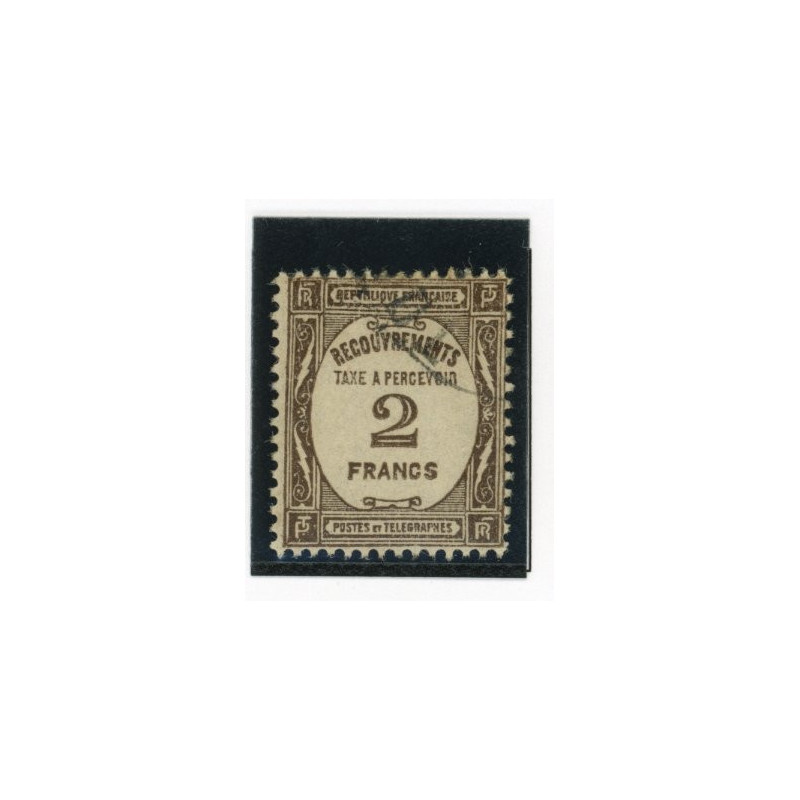 Timbres-Taxe - YT 62 - Oblitere - Cote 30