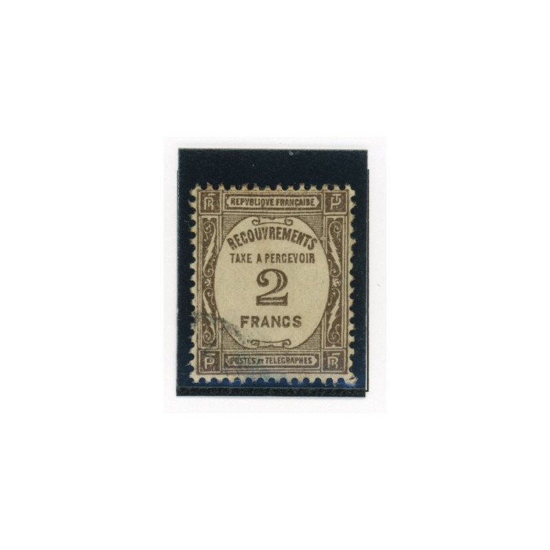 Timbres-Taxe - YT 62 - Oblitere - Cote 30