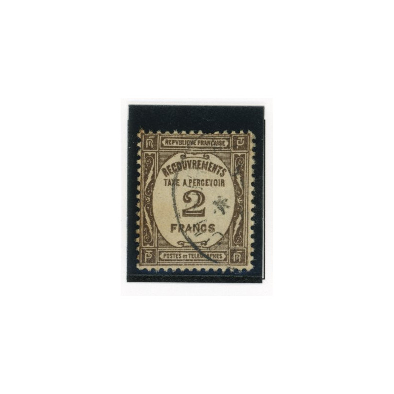 Timbres-Taxe - YT 62 - Oblitere - Cote 30