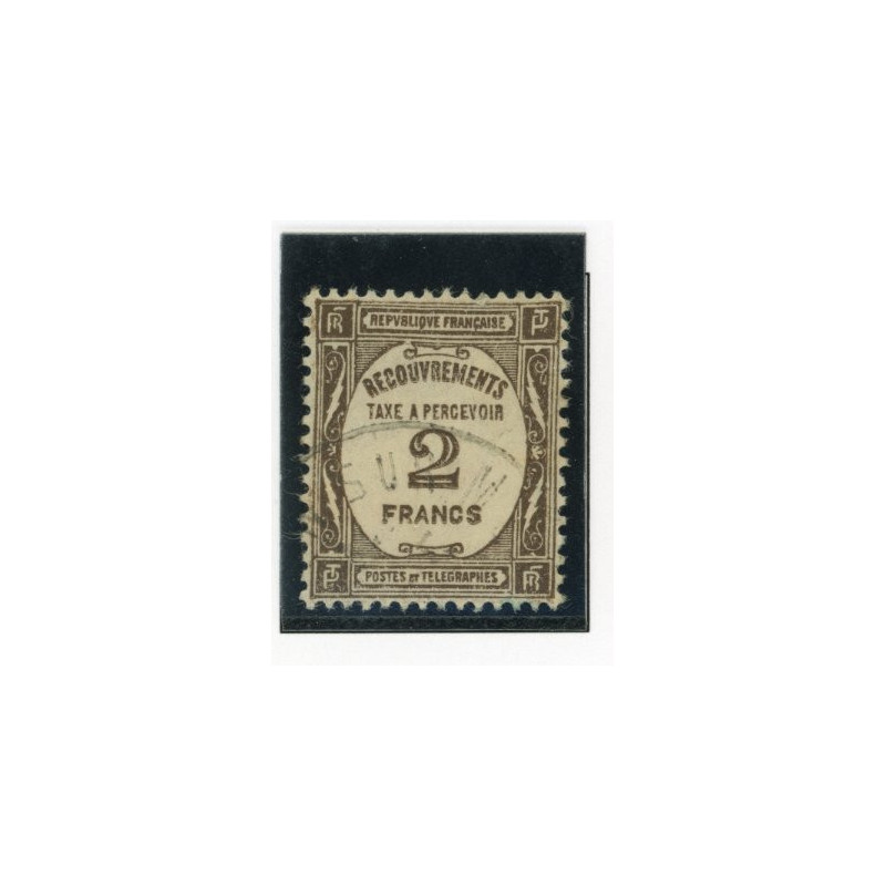 Timbres-Taxe - YT 62 - Oblitere - Cote 30