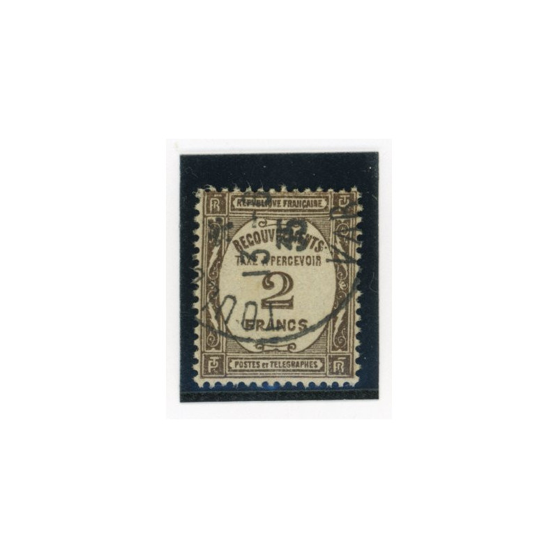 Timbres-Taxe - YT 62 - Oblitere - Cote 30