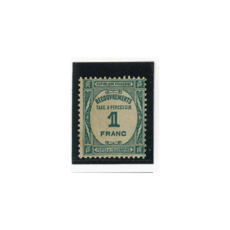 Timbres-Taxe - YT 60 - Neuf x - Cote 21