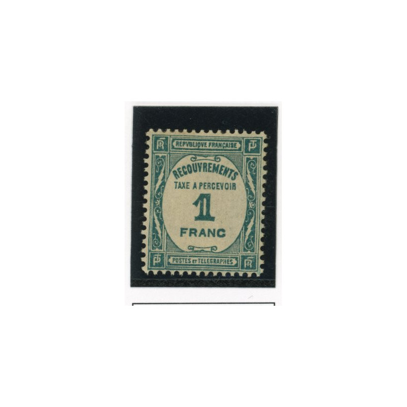 Timbres-Taxe - YT 60 - Neuf x - Cote 21