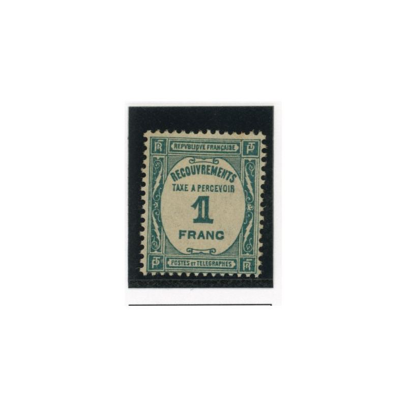 Timbres-Taxe - YT 60 - Neuf x - Cote 21