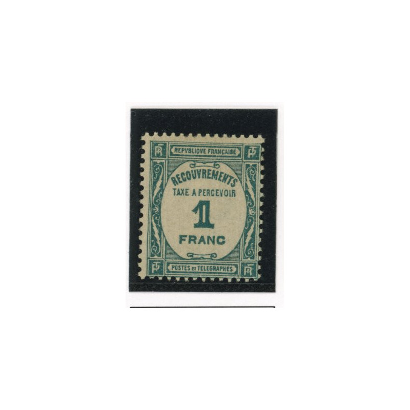 Timbres-Taxe - YT 60 - Neuf x - Cote 21