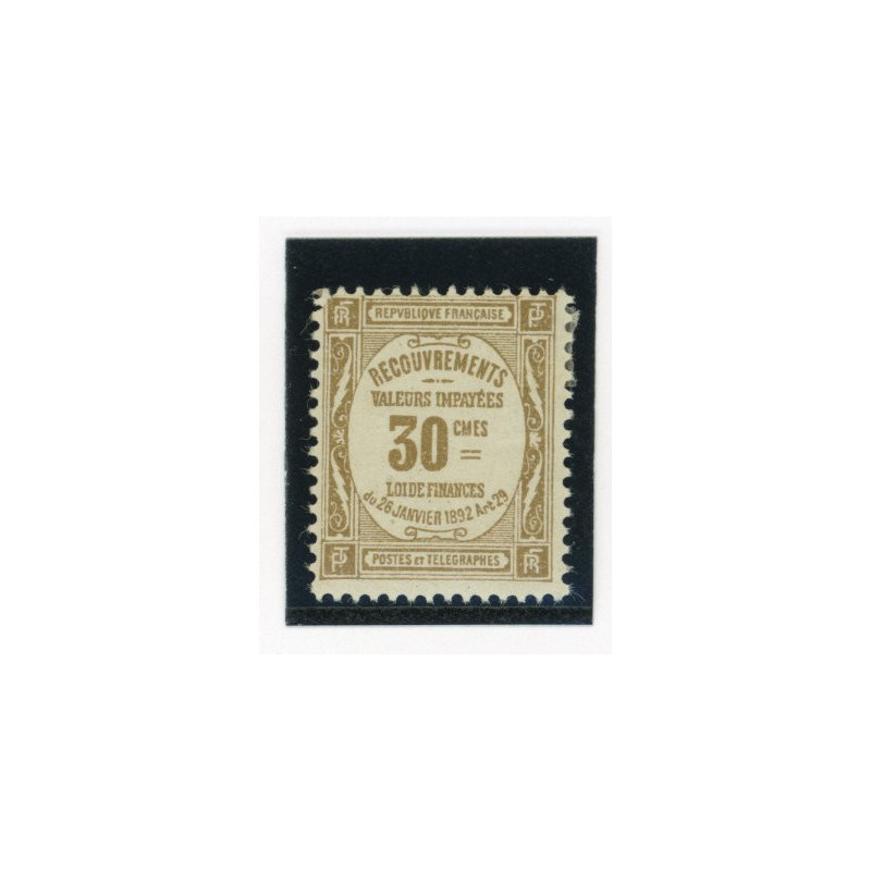 Timbres-Taxe - YT 46 - Neuf x - Cote 16