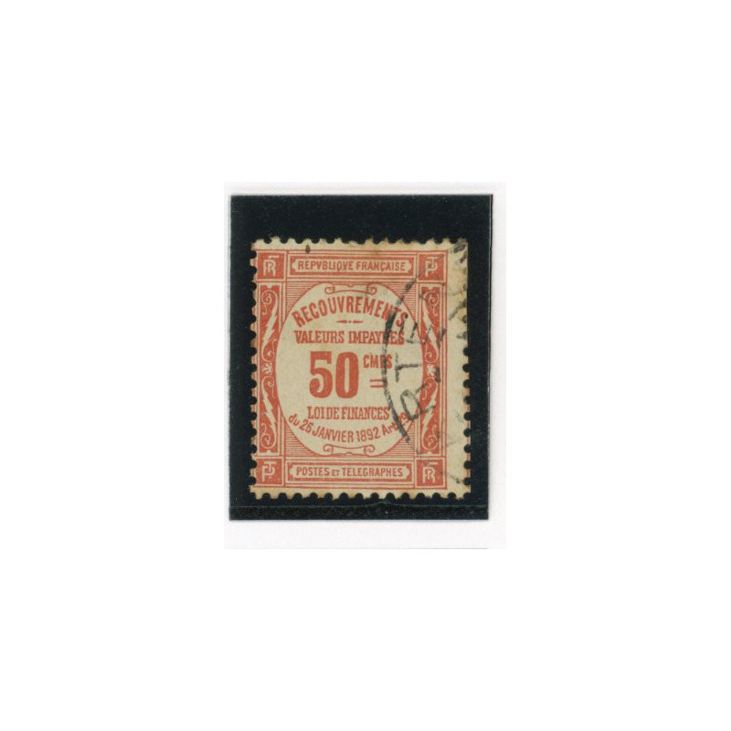Timbres-Taxe - YT 47 - Oblitere - Cote 70