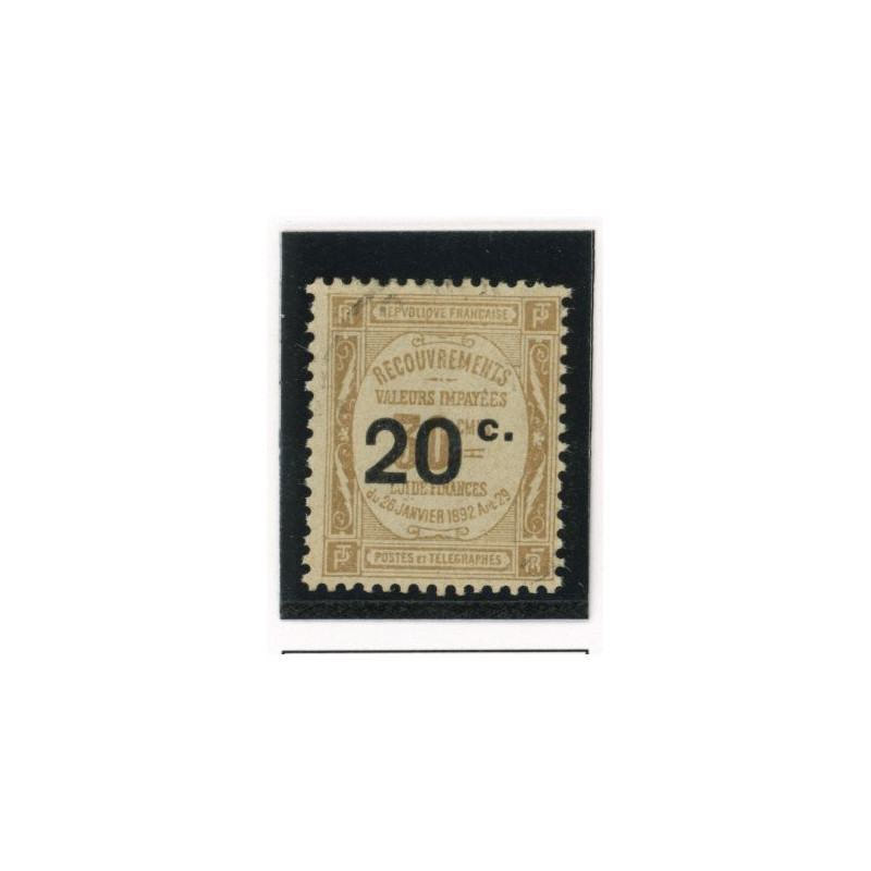 Timbres-Taxe - YT 49 - Oblitere - Cote 4,5