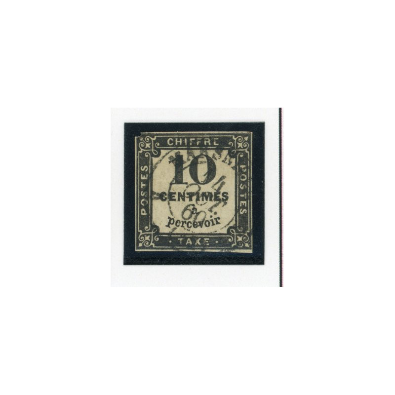 Timbres-Taxe - YT 2A - Oblitere - Cote 60