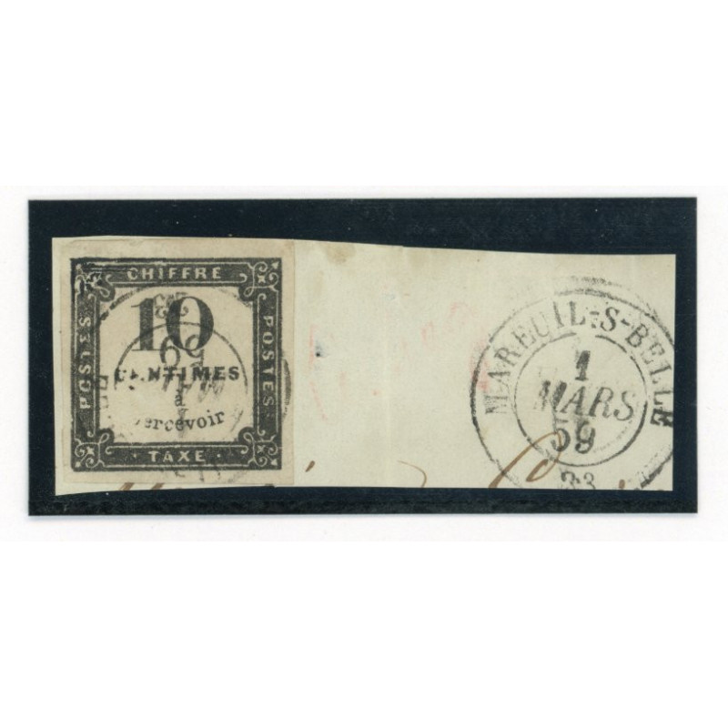 Timbres-Taxe - YT 1 - Oblitere - Cote 350