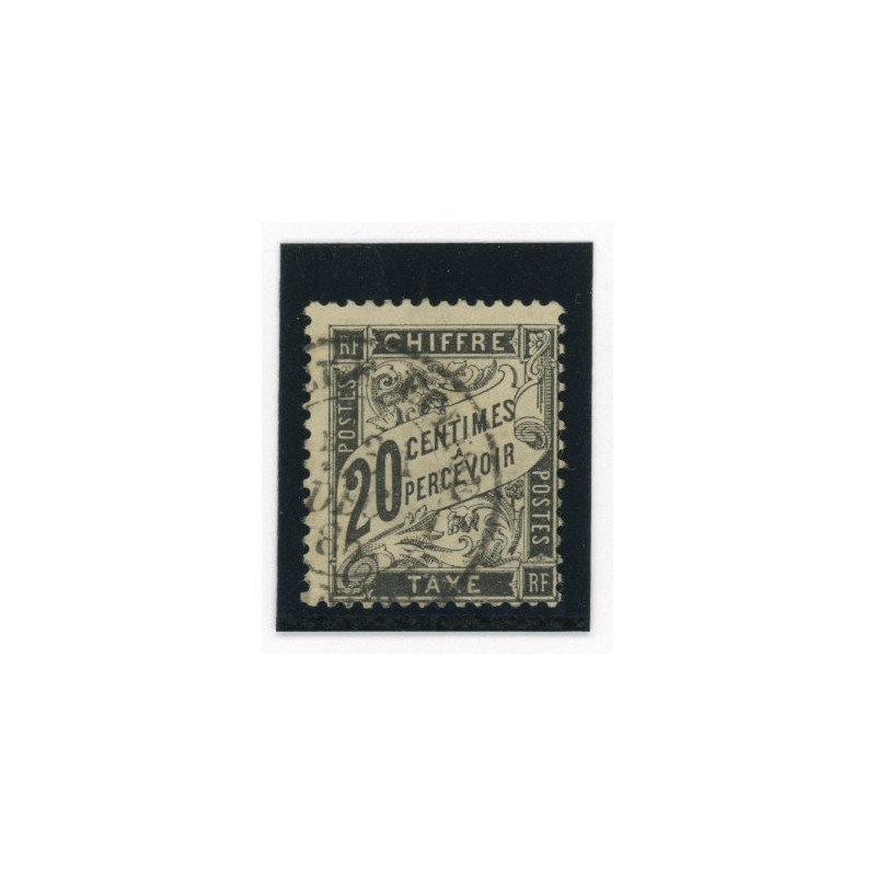 Timbres-Taxe - YT 17 - Oblitere - Cote 150