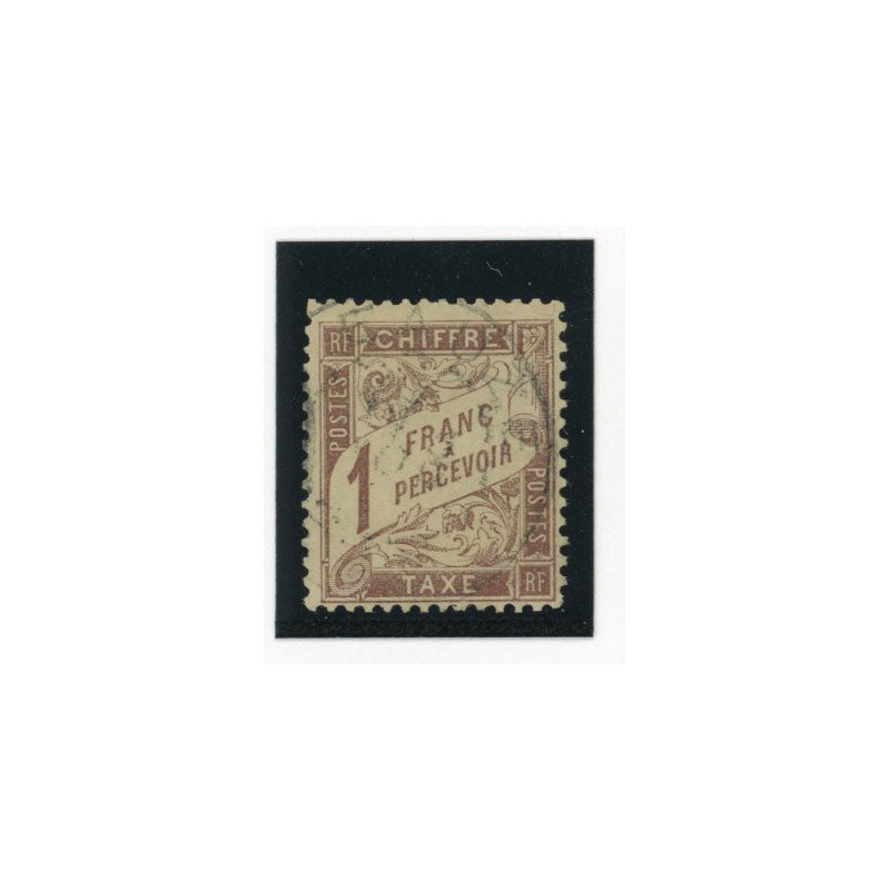 Timbres-Taxe - YT 25 - Oblitere - Cote 125